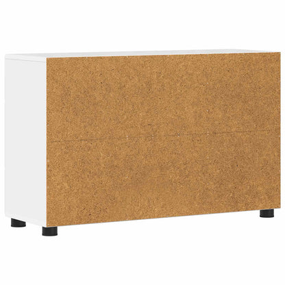 vidaXL Sideboard FLORIN High Gloss White 88.5 x 30.5 x 55.5 cm