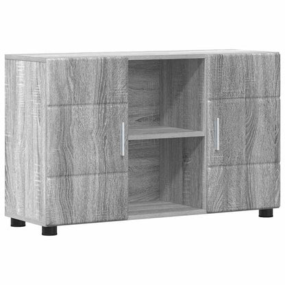 vidaXL Sideboard FLORIN 88.5 x 30.5 x 55.5 cm Grey Sonoma