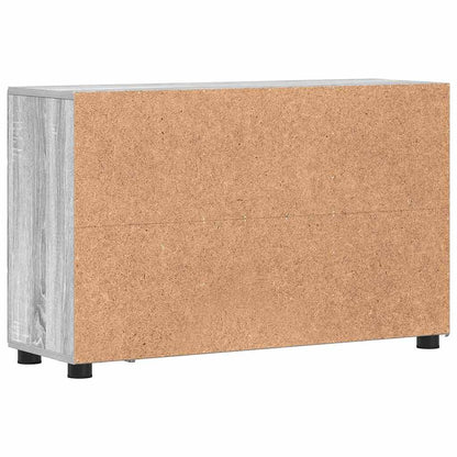vidaXL Sideboard FLORIN 88.5 x 30.5 x 55.5 cm Grey Sonoma