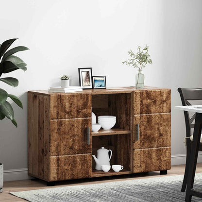 vidaXL Sideboard FLORIN Old Wood 88.5 x 30.5 x 55.5 cm Engineered Wood