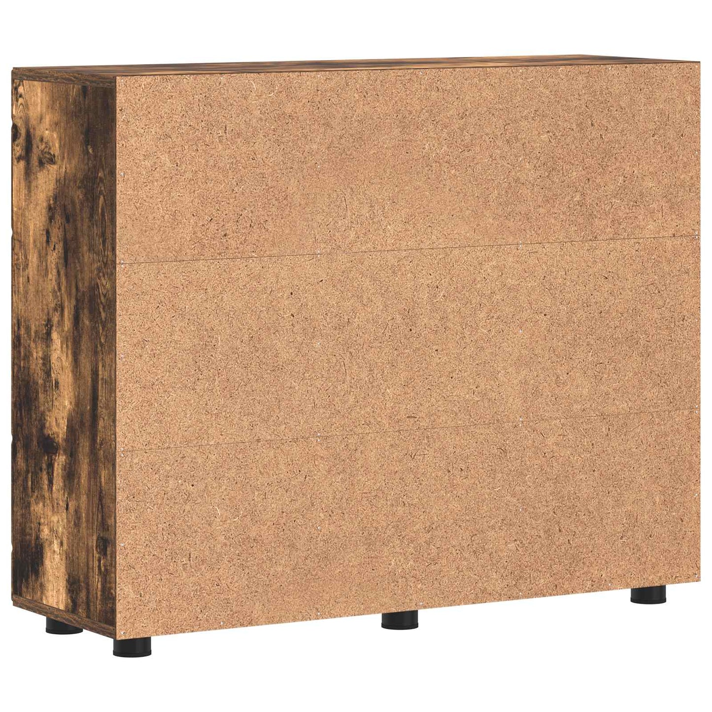 vidaXL Wooden Cabinet Smoked Oak 88.5 x 30.5 x 73 cm Engineered Wood