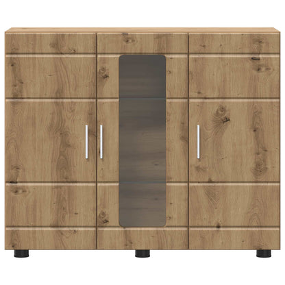 vidaXL Wooden Cabinet Artisan Oak Engineered Wood