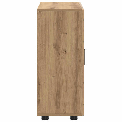 vidaXL Wooden Cabinet Artisan Oak Engineered Wood