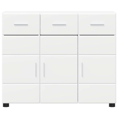 vidaXL Sideboard FLORIN 88.5 x 30.5 x 73 cm White Engineered Wood