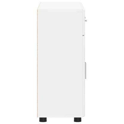 vidaXL Sideboard FLORIN White 88.5 x 30.5 x 73 cm Engineered Wood