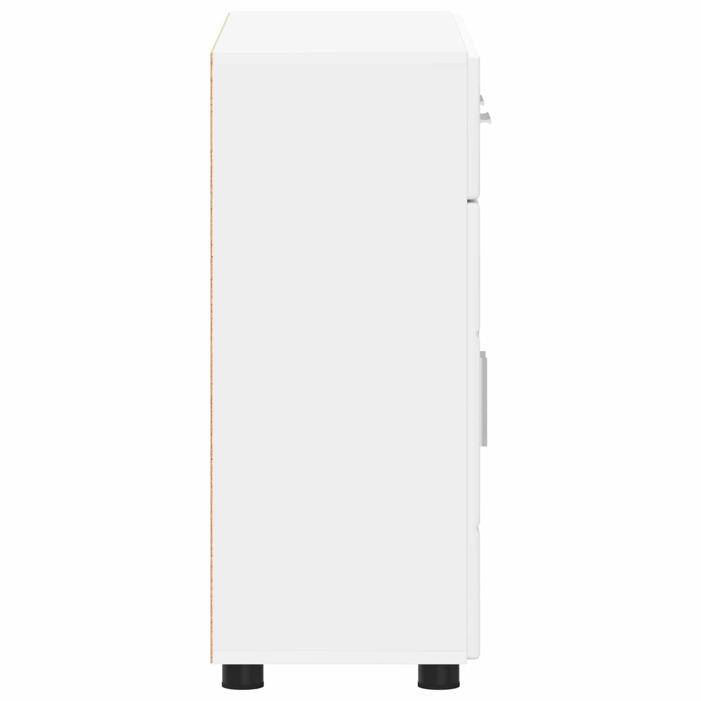 vidaXL Sideboard FLORIN 88.5 x 30.5 x 73 cm White Engineered Wood