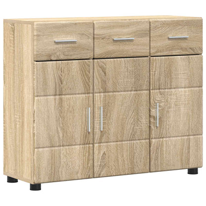 vidaXL Sideboard FLORIN Sonoma Oak 88.5 x 30.5 x 73 cm Engineered Wood