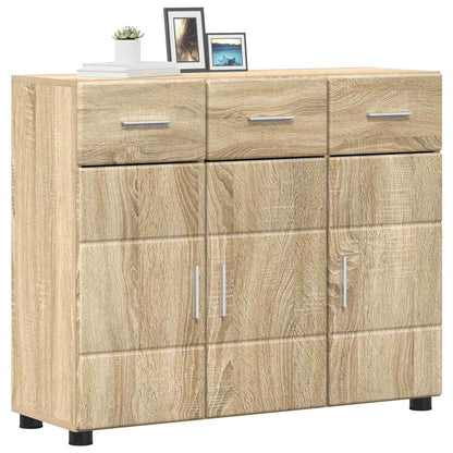vidaXL Sideboard FLORIN Sonoma Oak 88.5 x 30.5 x 73 cm Engineered Wood