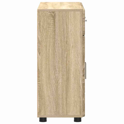 vidaXL Sideboard FLORIN Sonoma Oak 88.5 x 30.5 x 73 cm Engineered Wood
