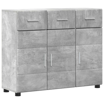 vidaXL Sideboard FLORIN 88.5 x 30.5 x 73 cm Concrete Grey