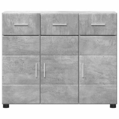 vidaXL Sideboard FLORIN 88.5 x 30.5 x 73 cm Concrete Grey
