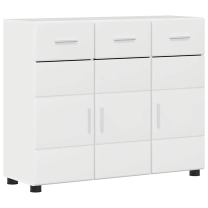 vidaXL Sideboard FLORIN 88.5 x 30.5 x 73 cm High Gloss White