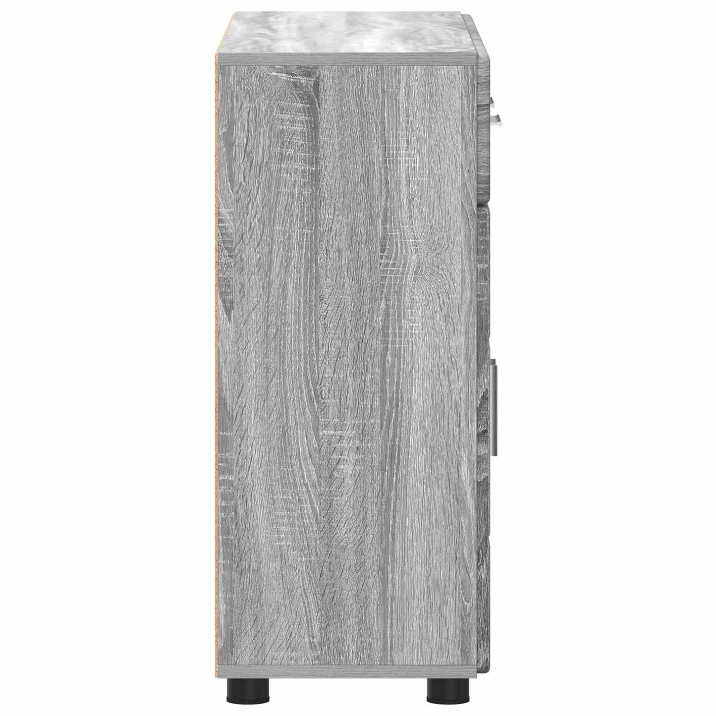 vidaXL Sideboard with Shelf FLORIN Grey Sonoma 88.5 x 30.5 x 73 cm
