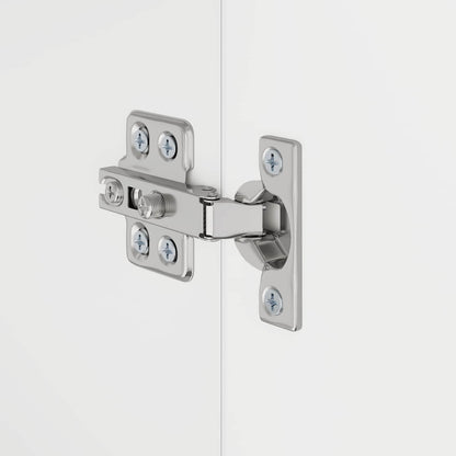 vidaXL Bathroom Cabinet Set with Storage TULUM White 60 x 34 x 63 cm
