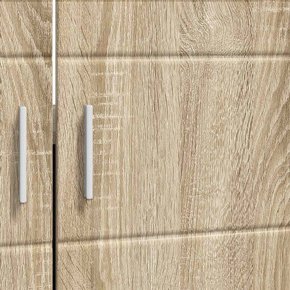 vidaXL Bathroom Cabinet Set TULUM Sonoma Oak 60 x 34 x 63 cm