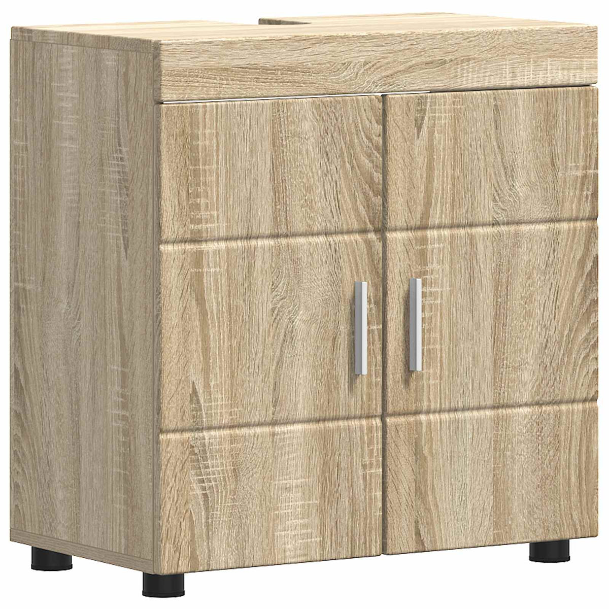 vidaXL Bathroom Cabinet Set TULUM Sonoma Oak 60 x 34 x 63 cm