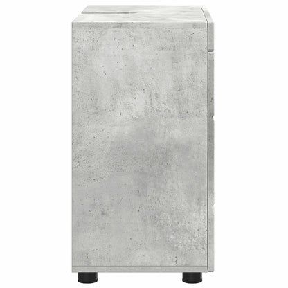 vidaXL Bathroom Cabinet Set TULUM Concrete Grey 60 x 34 x 63 cm