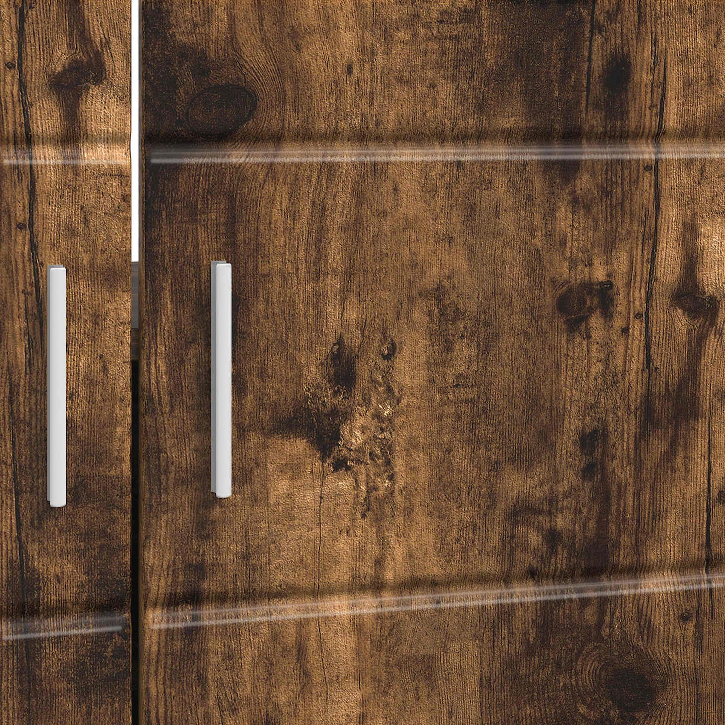 vidaXL Bathroom Cabinet Set TULUM Smoked Oak 60 x 34 x 63 cm