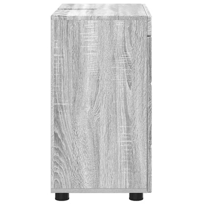 vidaXL Bathroom Cabinet Set TULUM Grey Sonoma 60 x 34 x 63 cm