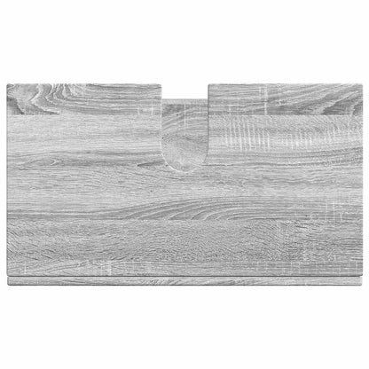 vidaXL Bathroom Cabinet Set TULUM Grey Sonoma 60 x 34 x 63 cm