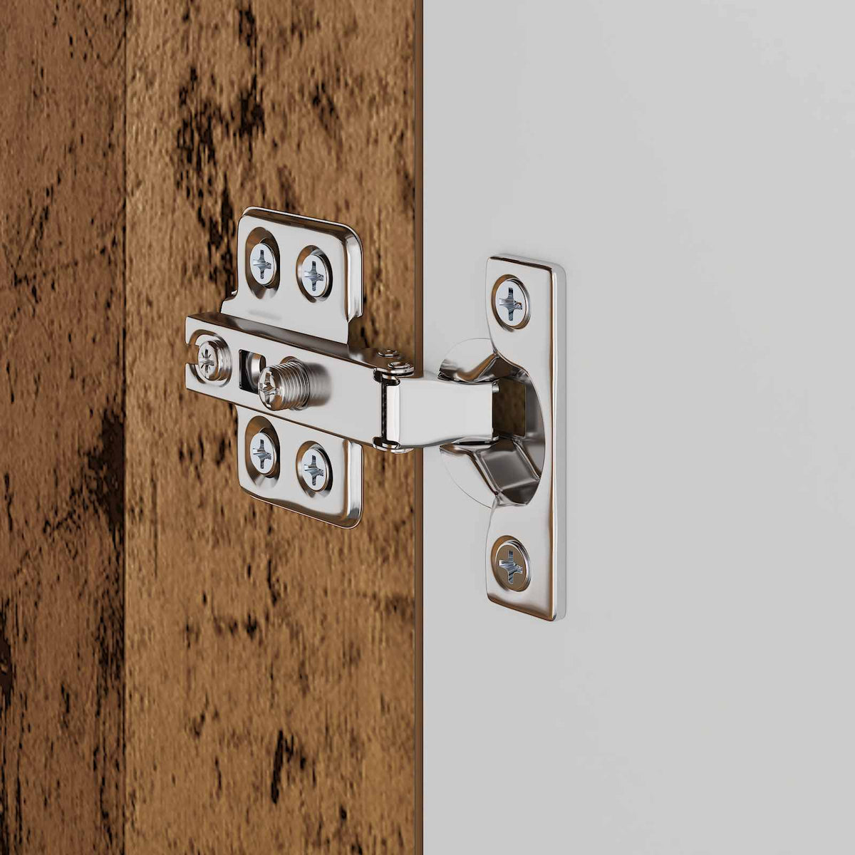 vidaXL Bathroom Cabinet Set TULUM Old Wood 60 x 34 x 63 cm