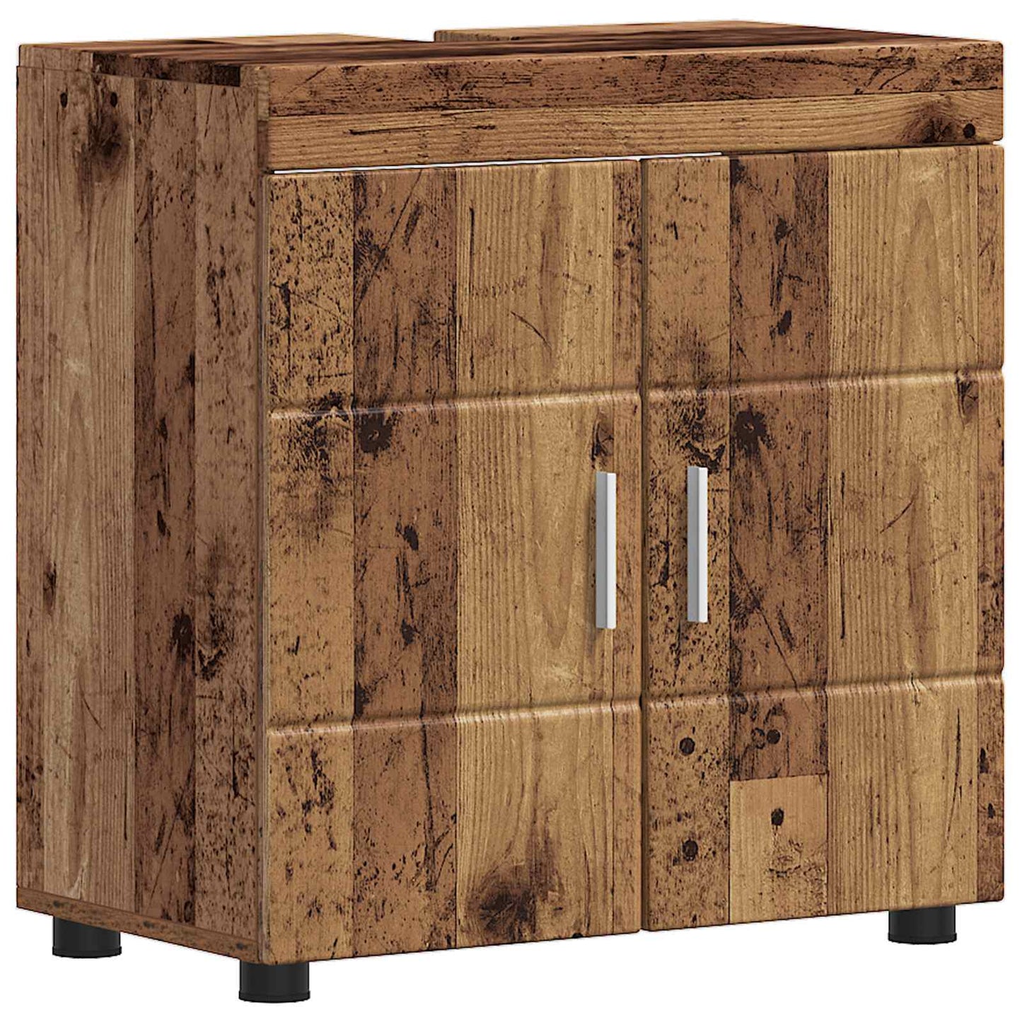 vidaXL Bathroom Cabinet Set TULUM Old Wood 60 x 34 x 63 cm