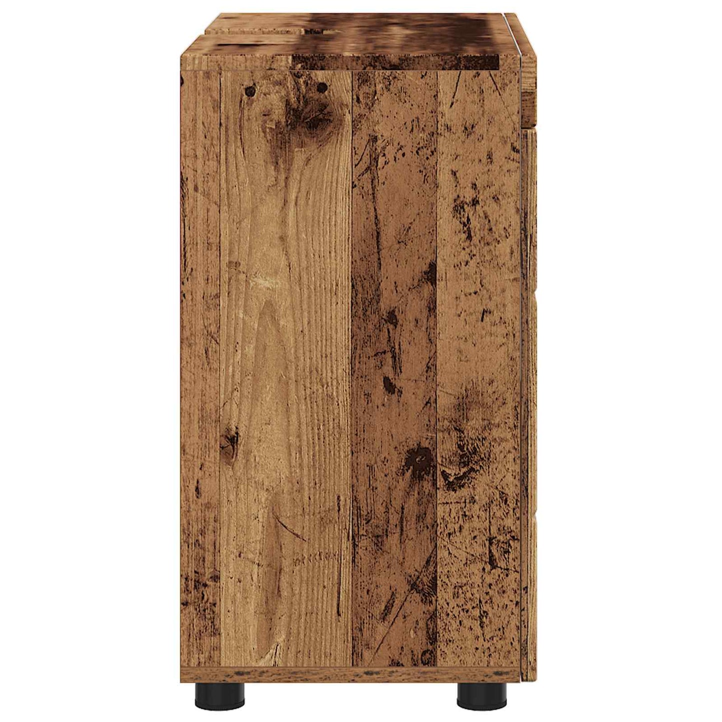 vidaXL Bathroom Cabinet Set TULUM Old Wood 60 x 34 x 63 cm