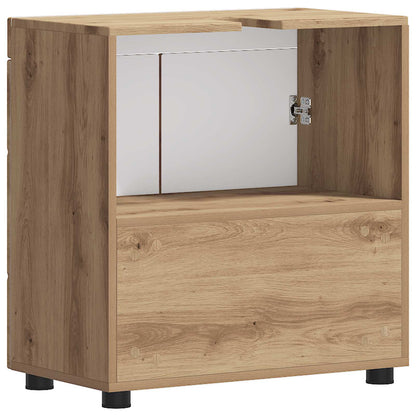 vidaXL Bathroom Cabinet Set TULUM Artisan Oak 60 x 34 x 63 cm