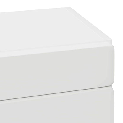 vidaXL Bathroom Wall Cabinet with Shelf TULUM White 37 x 24.5 x 86 cm