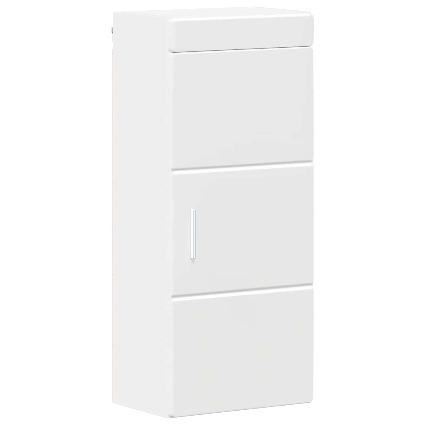 vidaXL Bathroom Wall Cabinet with Shelf TULUM White 37 x 24.5 x 86 cm