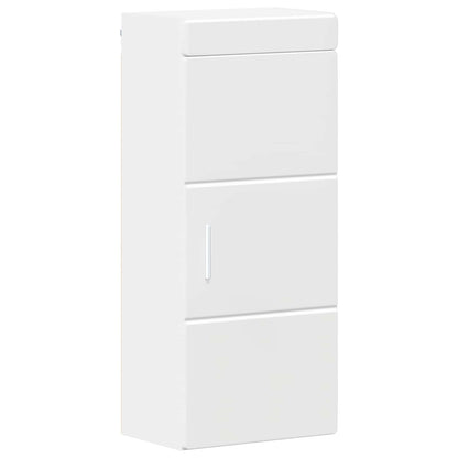 vidaXL Bathroom Wall Cabinet with Shelf TULUM White 37 x 24.5 x 86 cm