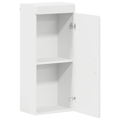 vidaXL Bathroom Wall Cabinet with Shelf TULUM White 37 x 24.5 x 86 cm
