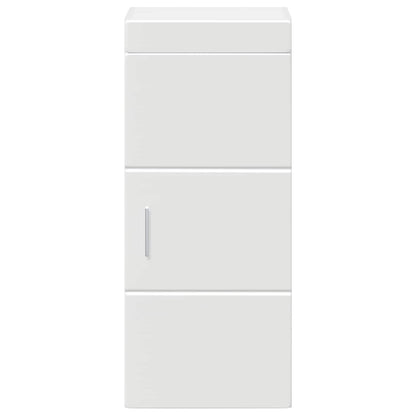 vidaXL Bathroom Wall Cabinet with Shelf TULUM White 37 x 24.5 x 86 cm