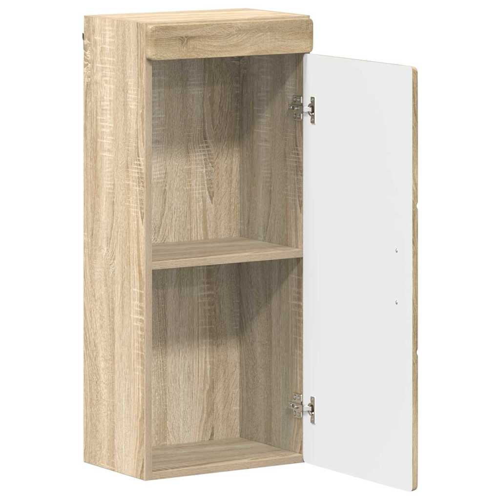 vidaXL Bathroom Wall Cabinet TULUM Sonoma Oak 37 x 24.5 x 86 cm