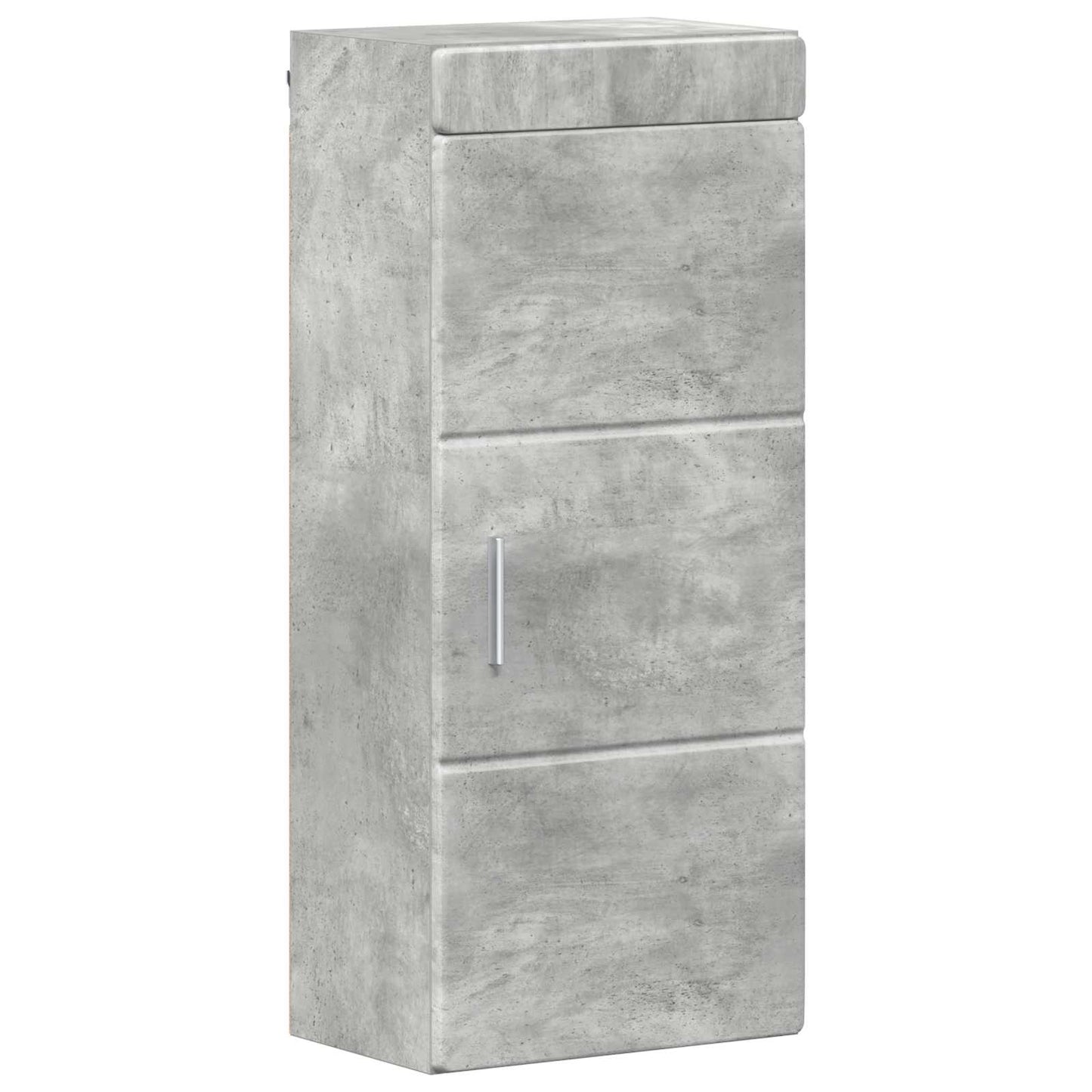vidaXL Bathroom Wall Cabinet TULUM Concrete Grey 37 x 24.5 x 86 cm