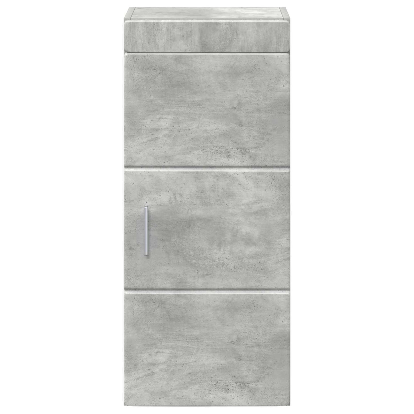 vidaXL Bathroom Wall Cabinet TULUM Concrete Grey 37 x 24.5 x 86 cm