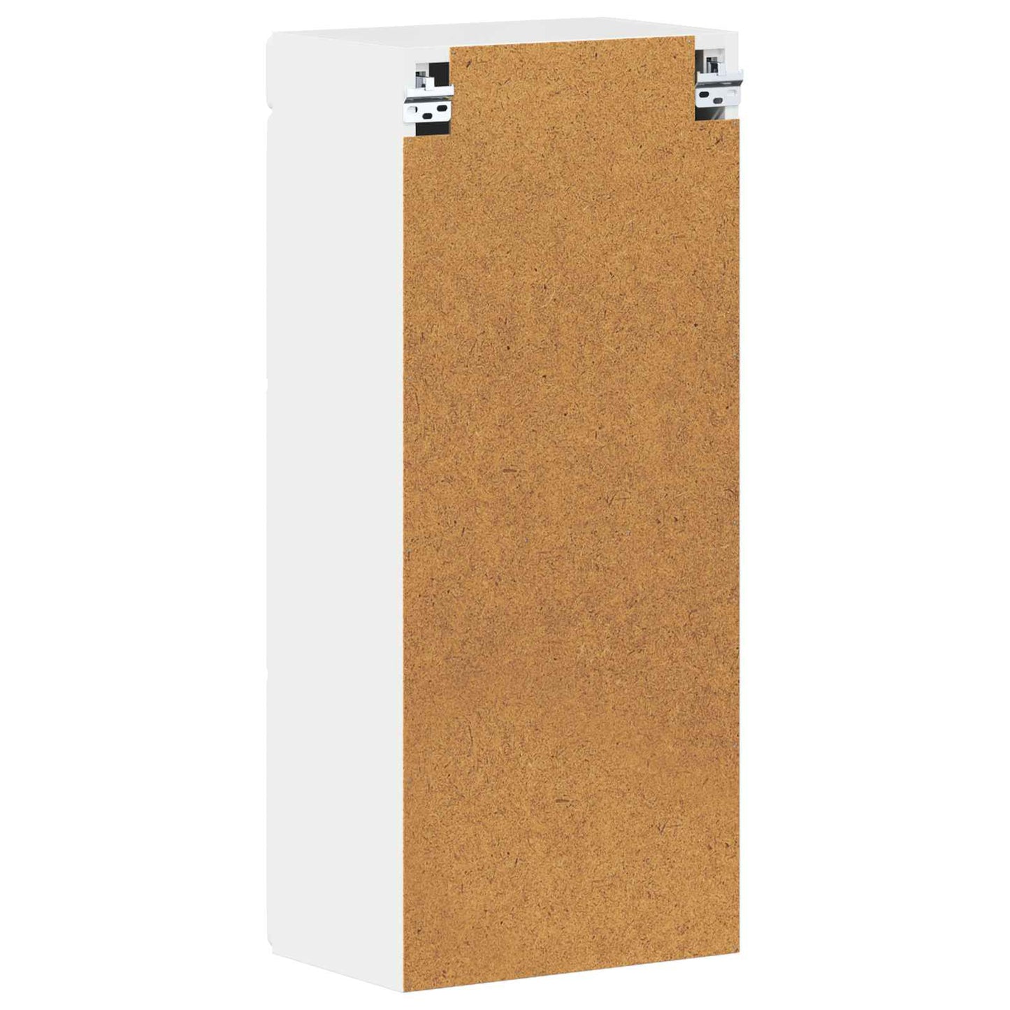 vidaXL Bathroom Wall Cabinet TULUM High Gloss White 37 x 24.5 x 86 cm