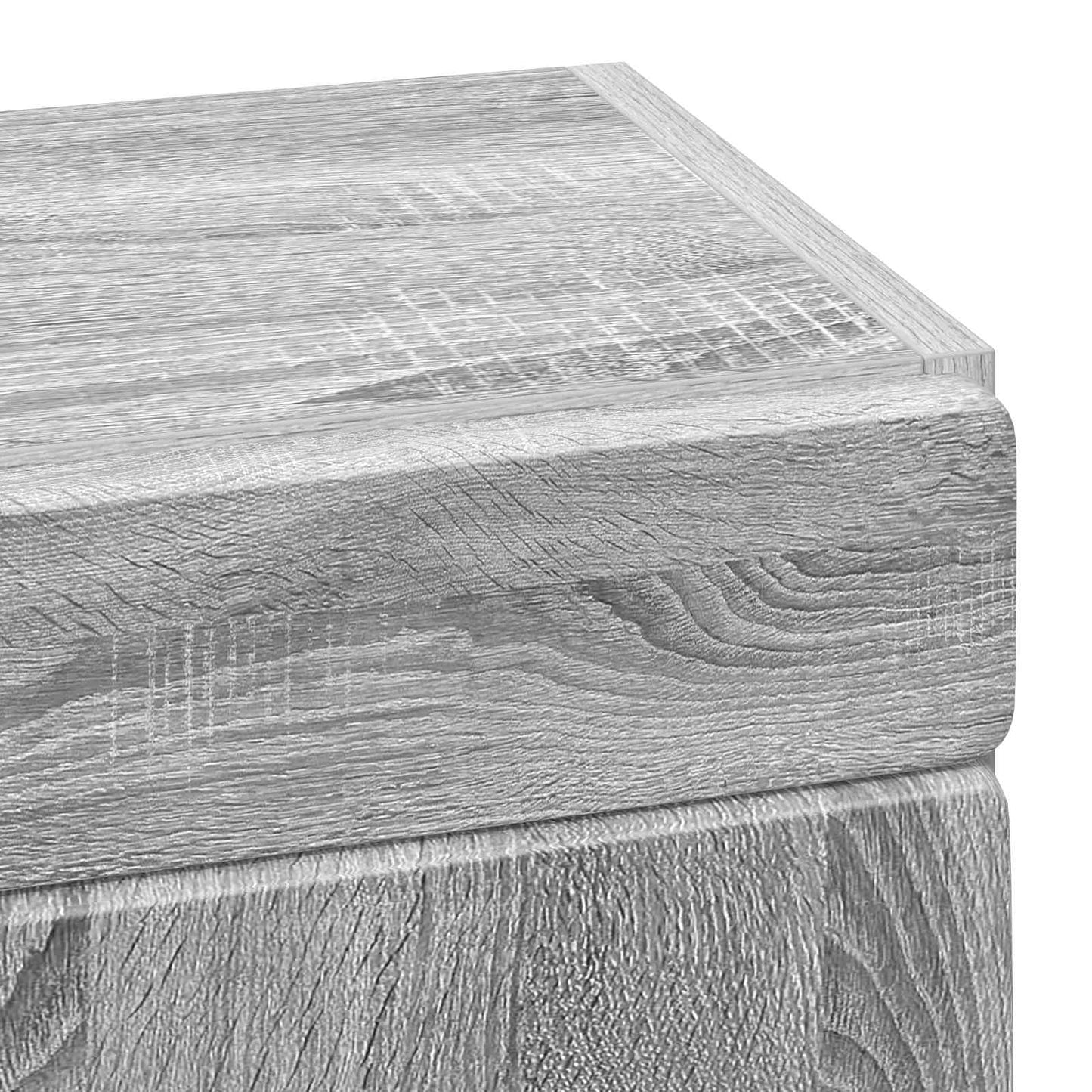 vidaXL Bathroom Wall Cabinet TULUM Grey Sonoma 37 x 24.5 x 86 cm