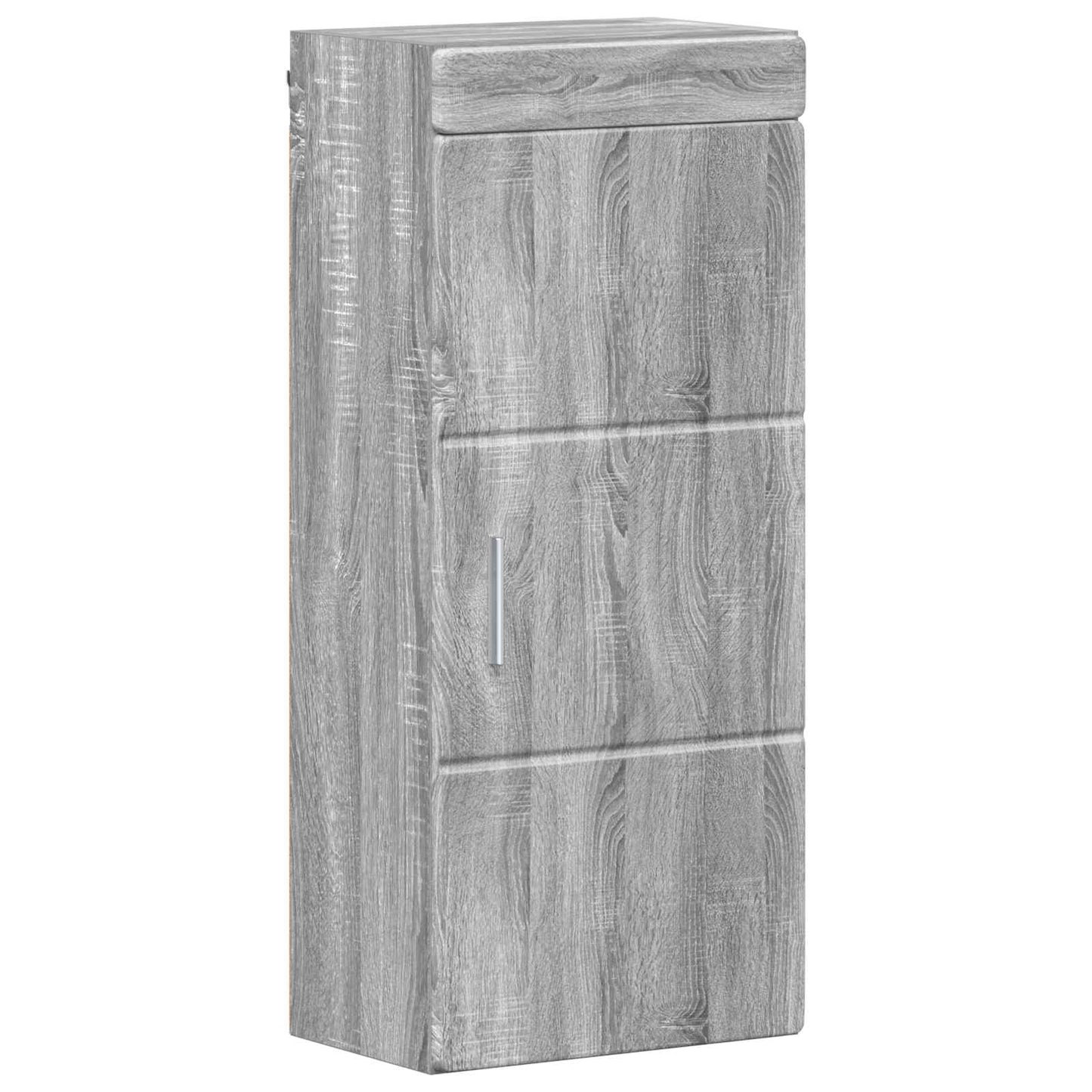 vidaXL Bathroom Wall Cabinet TULUM Grey Sonoma 37 x 24.5 x 86 cm