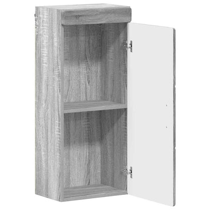 vidaXL Bathroom Wall Cabinet TULUM Grey Sonoma 37 x 24.5 x 86 cm