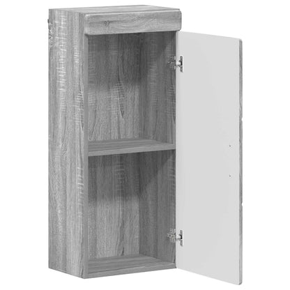 vidaXL Bathroom Wall Cabinet TULUM Grey Sonoma 37 x 24.5 x 86 cm