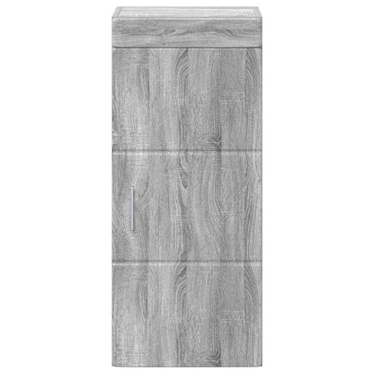 vidaXL Bathroom Wall Cabinet TULUM Grey Sonoma 37 x 24.5 x 86 cm