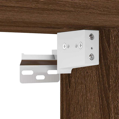 vidaXL Bathroom Wall Cabinet TULUM Brown Oak 37 x 24.5 x 86 cm