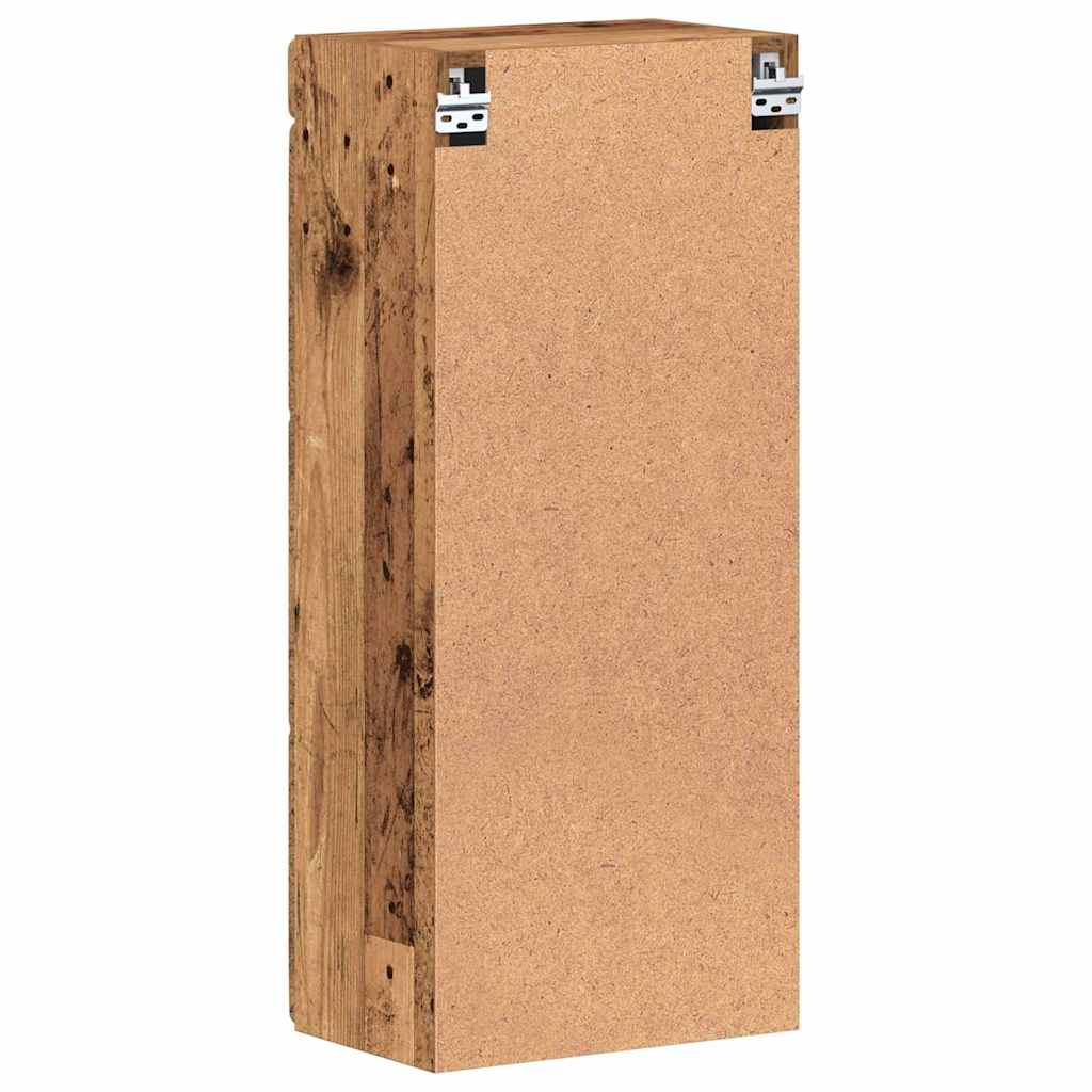 vidaXL Bathroom Wall Cabinet TULUM Old Wood 37 x 24.5 x 86 cm