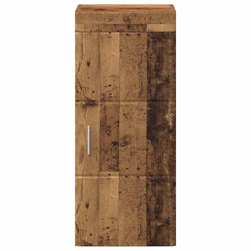vidaXL Bathroom Wall Cabinet TULUM Old Wood 37 x 24.5 x 86 cm