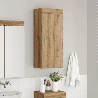 vidaXL Bathroom Wall Cabinet TULUM Artisan Oak 37 x 24.5 x 86 cm