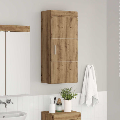 vidaXL Bathroom Wall Cabinet TULUM Artisan Oak 37 x 24.5 x 86 cm