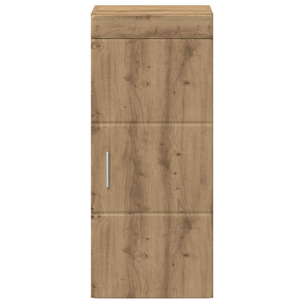 vidaXL Bathroom Wall Cabinet TULUM Artisan Oak 37 x 24.5 x 86 cm