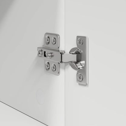 vidaXL Bathroom Cabinet Set with Drawer TULUM White 37 x 31.5 x 82 cm