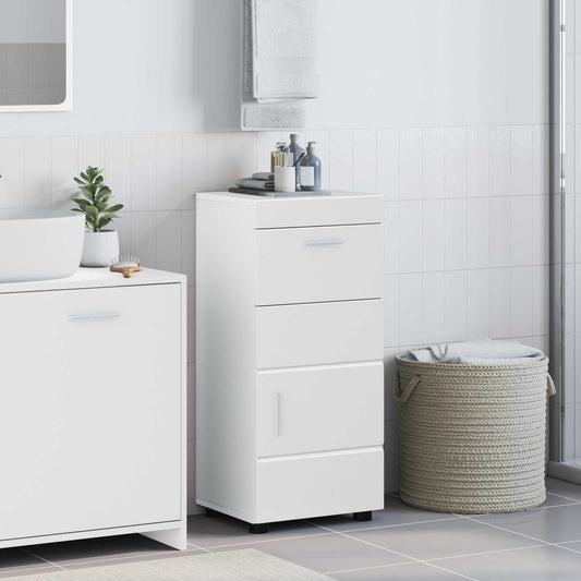 vidaXL Bathroom Cabinet Set TULUM White 37 x 31.5 x 82 cm